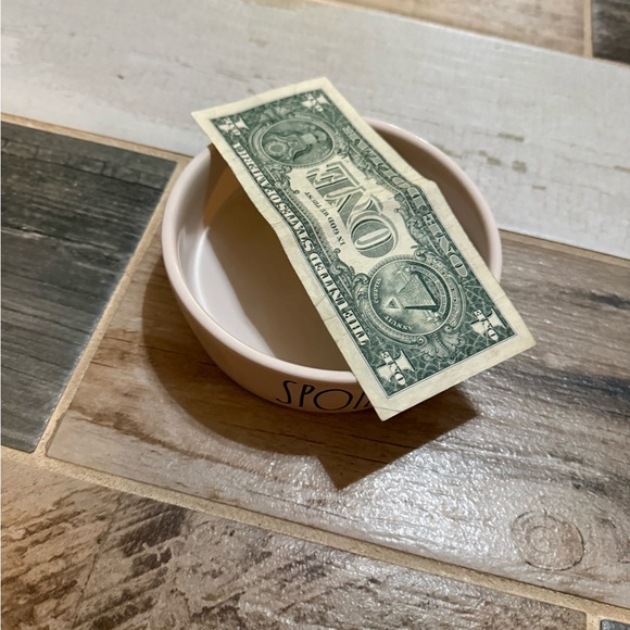 Rae Dunn Cream Cat Bowl - Spoiled - Picture 3 of 3